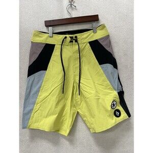 Volcom "Surf Vitals Noa Deane" Liberator Trucks (Limeade) Swim Wear Shorts 30”